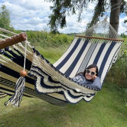 Deco Park DeLuxe hngekje fra Nicaragua i Naturhvid og Blt design