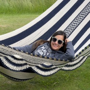 Deco Park DeLuxe hngekje fra Nicaragua i Naturhvid og Blt design