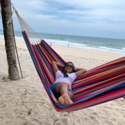 H�ngek�jen Indigo - Formosa Grande h�ngek�je til leg og hygge