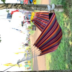 Indigo Single Hngekje. Super farvesammenst - Enjoy it. 