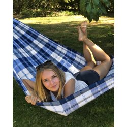 Mucuripe Ternet H�ngek�je med bl� og hvid