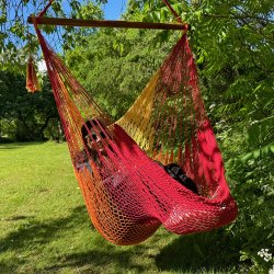 Tequila Hngekjestol i Net. Gul Orange rd