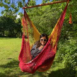 Tequila Hngekjestol i Net. Gul Orange rd