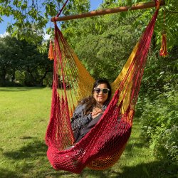 Tequila Hngekjestol i Net. Gul Orange rd