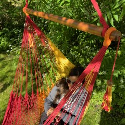 Tequila Hngekjestol i Net. Gul Orange rd