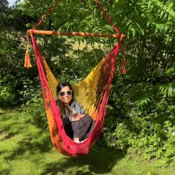 Tequila Hngekjestol i Net. Gul Orange rd