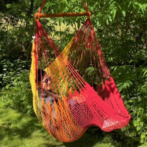 Tequila Hngekjestol i Net. Gul Orange rd