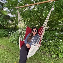 Hngekjestol Red Pepper Vino Quilted