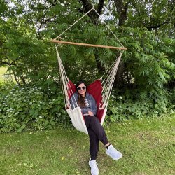 Hngekjestol Red Pepper Vino Quilted