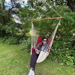 Hngekjestol Red Pepper Vino Quilted