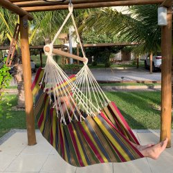 Forest Green Hngekjestol i 100% ny bomuldsstof