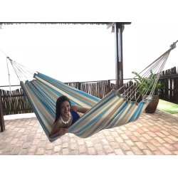 Outdoor Hngekje i pastel farver.