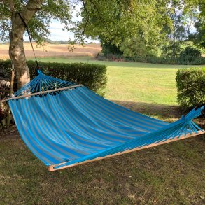 Pastel stribet hngekje i outdoor PRO textil TTQp603/120