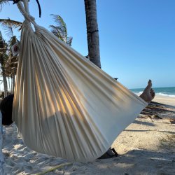 Naturhvid KidsMundo Hngekje. Ny 100% bomuld