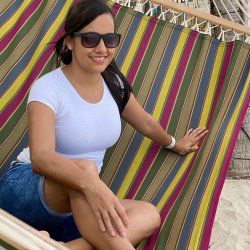 Forest Green Hngekje med tvrpinde i 100% ny bomuldsstof