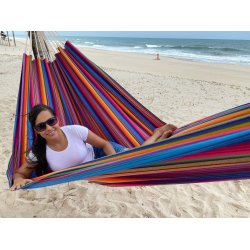 Indigo Hngekje til brn der er farverig og strk