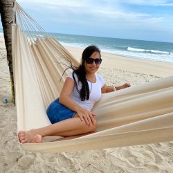 Beige PRO hngekje - Single Hngekje