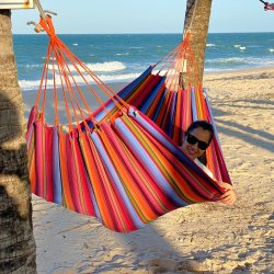 Super farvestrlende hngekje i Outdoor PRO materiale