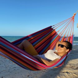 Super farvestrlende hngekje i Outdoor PRO materiale