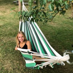 Vidunderlig grnstribet hngekje