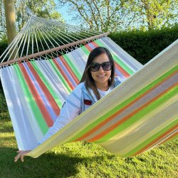 Hngekje VcQ877r med 140cm udstrakte Trstokke. Tia House Hngekje.