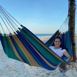 Brasil hngekje - Bomulds single classic hngekje