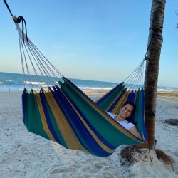 Brasil hngekje - Bomulds single classic hngekje