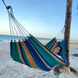 Brasil hngekje - Bomulds single classic hngekje