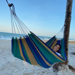 Brasil hngekje - Bomulds single classic hngekje