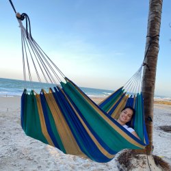 Brasil hngekje - Bomulds single classic hngekje