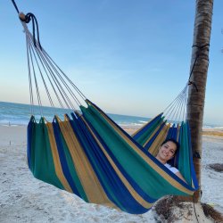 Brasil hngekje - Bomulds single classic hngekje