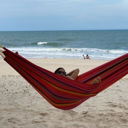 OutDoorPRO Lille Formosa Hngekje er farverig til udelivet