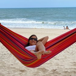 OutDoorPRO Lille Formosa Hngekje er farverig til udelivet