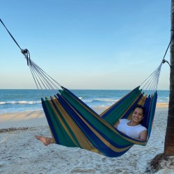 Brasil hngekje - Bomulds single classic hngekje