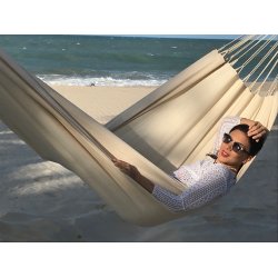 Naturhvid dobbelt hngekje