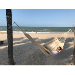 Naturhvid dobbelt hngekje