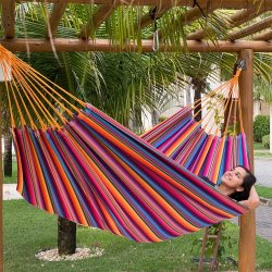 Super farvestrlende hngekje i Outdoor PRO materiale