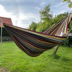 Green Forest Hngekje til korte afstande og vild leg. Kids Play Bainha Hngekje.