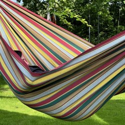 Green Forest Hngekje til korte afstande og vild leg. Kids Play Bainha Hngekje.