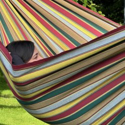 Green Forest Hngekje til korte afstande og vild leg. Kids Play Bainha Hngekje.