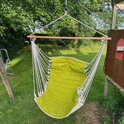 Hngekjestol Quilted Avocado Green