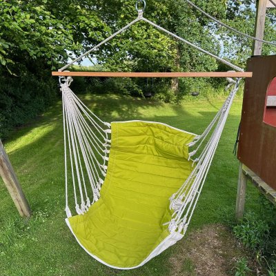 Hngekjestol Quilted Avocado Green