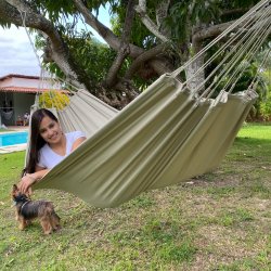 PRO Single Hngekje i sand-grgrn