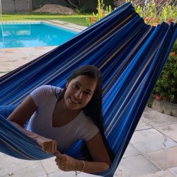 Havblik hngekjer. Billig Blmix single hngekje 