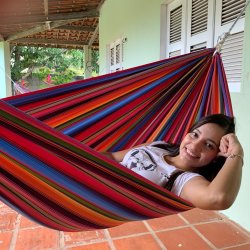 Altan hngekje. Vejrbestandig og til steder med kort afstand.