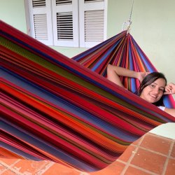 Altan hngekje. Vejrbestandig og til steder med kort afstand.