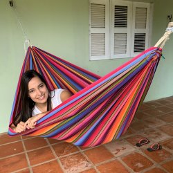 Altan hngekje. Vejrbestandig og til steder med kort afstand.