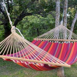 Hngekje Guatemalamix stof med 140 cm brede trstokke