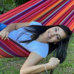 Prainha Extras Hngekje. Size Single i gyldent farvemix.