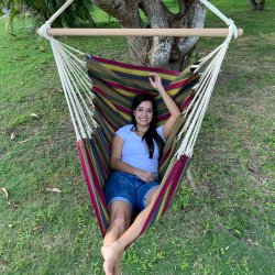 Forest Green Hngekjestol i 100% ny bomuldsstof